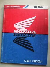 GENUINE HONDA CB1000p SUPER FOUR ORIGINAL 1992 FACTORY WORKSHOP MANUAL 62MZ100