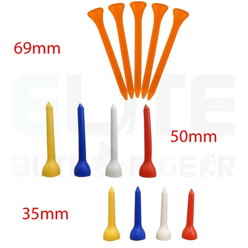 Plastic golf tees - plastic,
