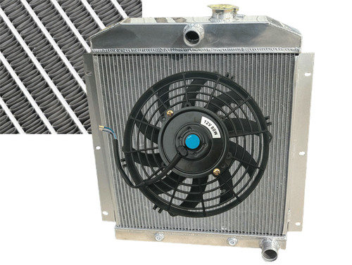 3row aluminum radiator fan for - radiator+fan,