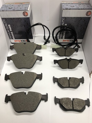 Front and rear brake - and, pads