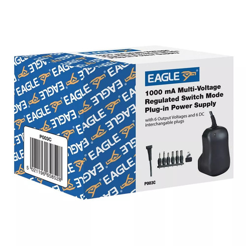 Eagle multi voltage 1000ma - 1000ma, reg