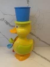 yellow duck water wheel bath