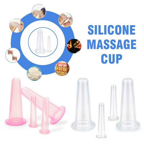 4pcs silicone cupping - silicone,