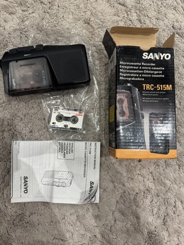 Sanyo micro cassette trc - sanyo,