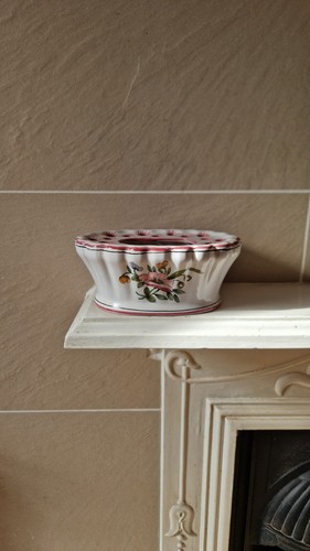 Vintage french flower - flower, brick