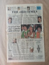 Newspapers May-June 1994 back issues   Tabloid & Broadsheets YOU CHOOSE.