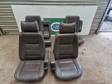 RANGE ROVER CLASSIC SET OF 5 GREY LEATHER SEATS