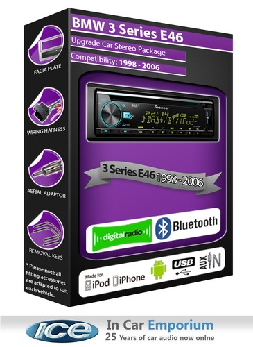 Bmw series e46 dab - dab, radio