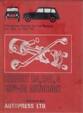 RENAULT 4 , R4 & R4L SALOON &
