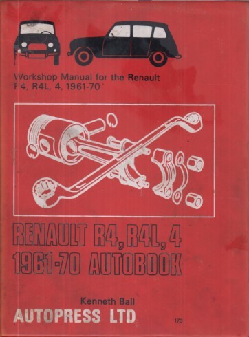 Renault r4l saloon - r4,