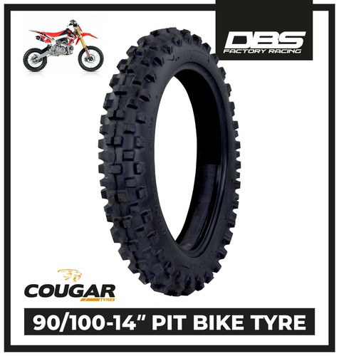 New pit bike rear knobbly - new,