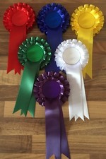 Rosette Any Colour with Plain