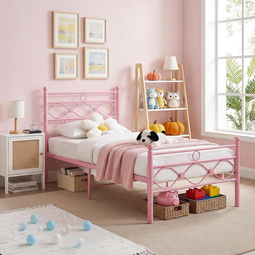 Metal bed frame - bed,