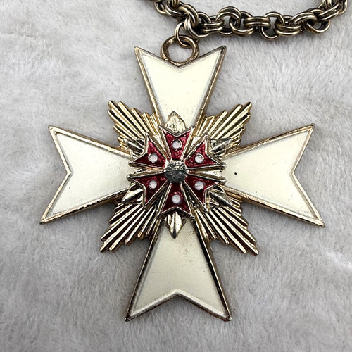Vintage maltese cross necklace - vintage,