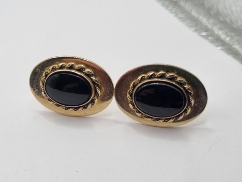 Pair vintage gold plated - pair,