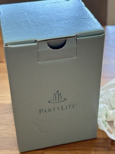 Partylite cone pillar - partylite, 5"