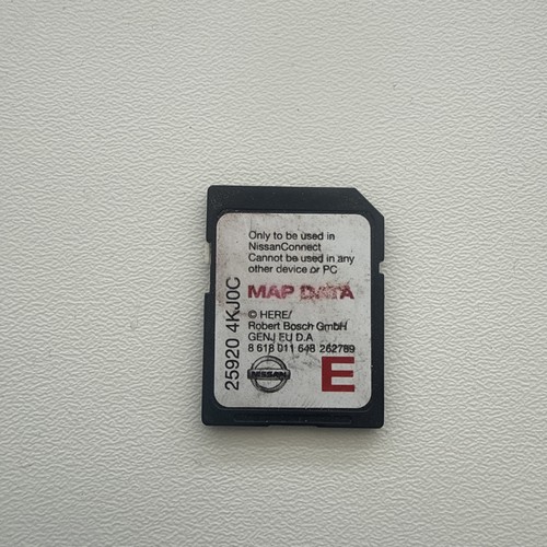 Nissan map data card - nissan,