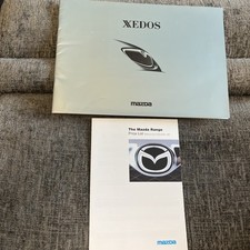 Mazda Xedos 6 & Xedos 9 1997-98 UK Market Sales Brochure And Price List