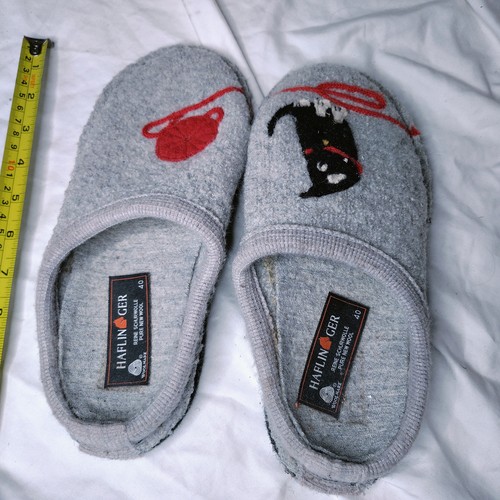 Haflinger gray womens - womens, slipper