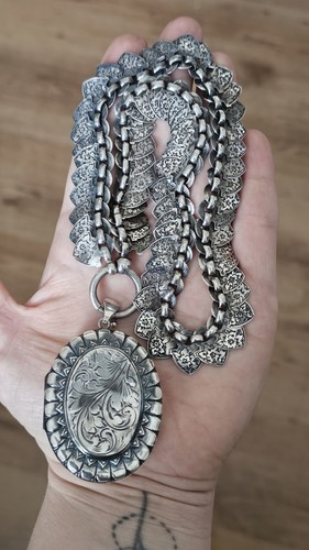 Victorian sterling silver book - victorian,
