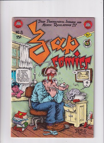Zap comix 8 1st pr - #,