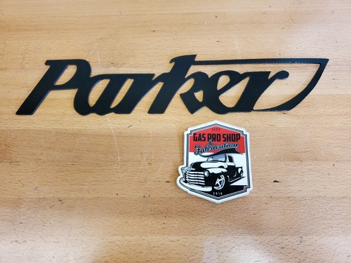 Parker boats metal wall - , art