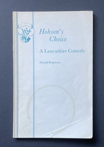 Hobson choice a - hobson’s,