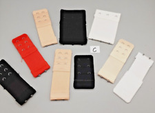 9 Bra Extenders Extension Strap Maternity Underwear - Red Black  Nude Cream C