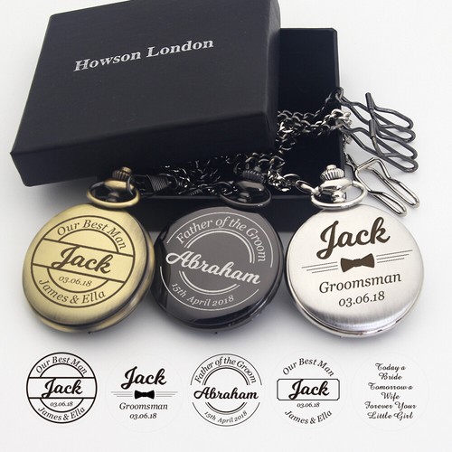 Personalised engraved pocket - engraved,