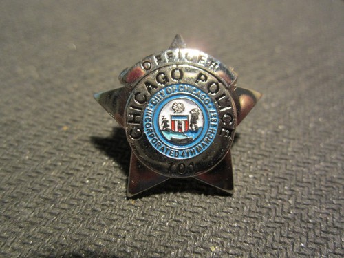 Chicago police tie pin - tie,