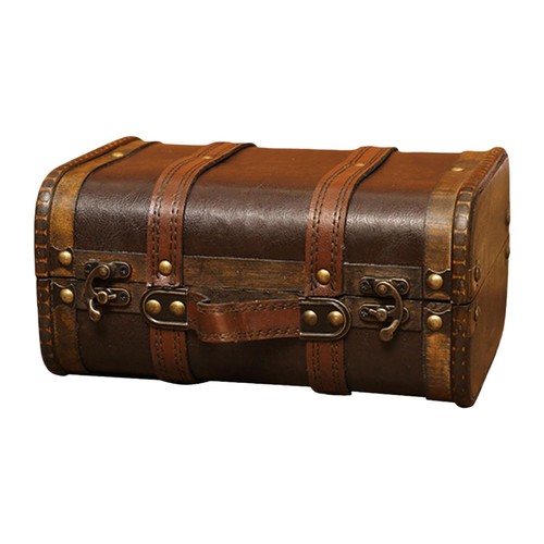 Vintage suitcase box - box,