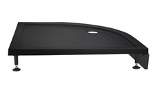 Shower Tray Leg Set & Plinth Kit - Slate Grey - 1000mm x 1000mm Panel