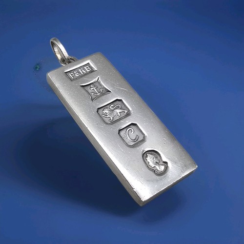 Vintage sterling silver ingot - vintage,