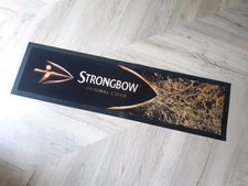 Strongbow Original Cider Pub Bar Runner Rubber Back 87cm