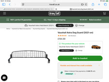 vauxhall astra dog guard