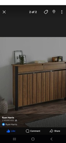 Wooden radiator covers medium - wooden,