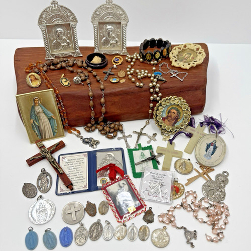 Huge lot vintage catholic - huge,