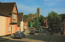 CHURCH HILL, KERSEY - OLD SUFFOLK POSTCARD (ref 5320/22)