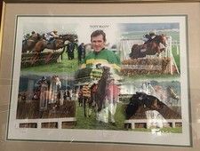 Tony McCoy Signed Limited Edition Print 5/200 Hand Signed /Horse Racing Jockey