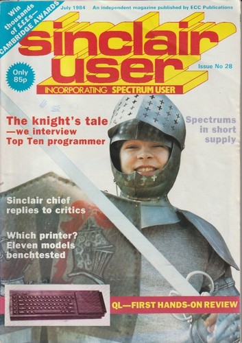 Sinclair user july 1984 - sinclair, 28