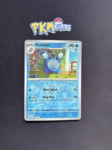 Pokemon tcg poliwhirl 151 - tcg,
