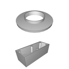 LED Light Holder for Mini Mill