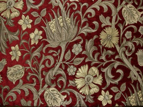 Chenille curtain fabric - curtain,