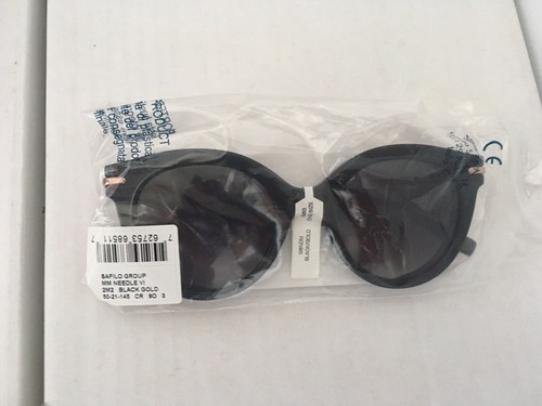 Safilo black gold sunglasses - safilo,
