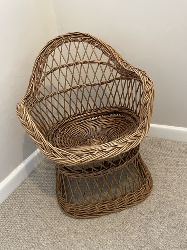 Child wicker chair - wicker,