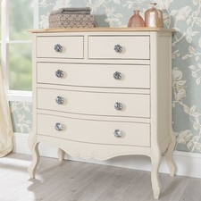 Cream Chest of Drawers.French