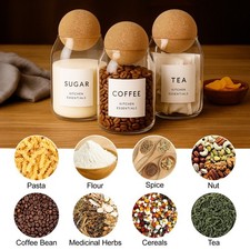 Set spice jars tea - 3,