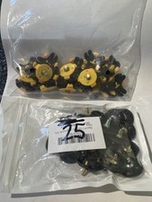 MASTERS Golf Spike Packs x 2 - 23  SoftSpikes & 23 Metal Spikes - Thin Thread