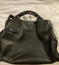 Classic style black genuine