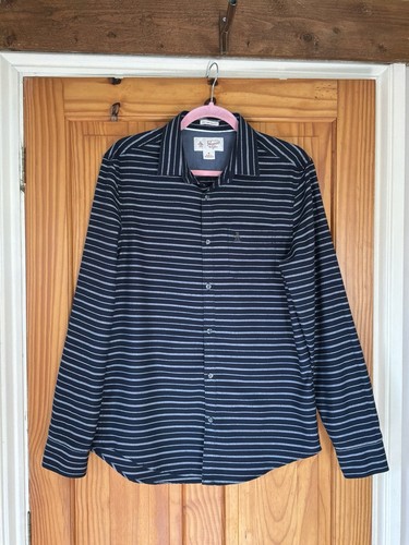 Penguin blue stripe long - blue,